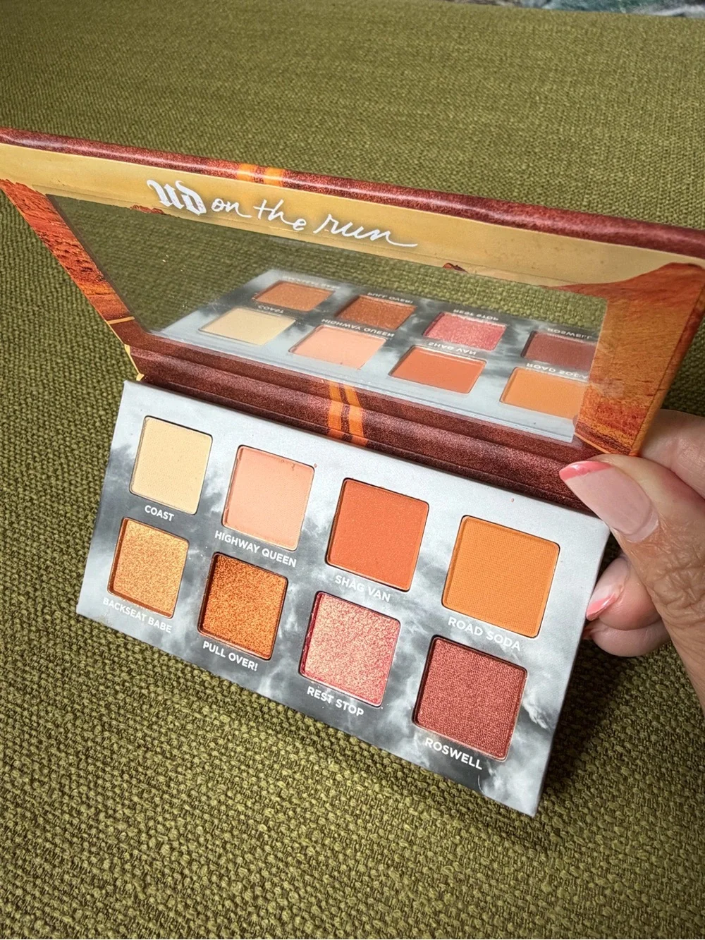 Urban Decay On The Run Eyeshadow Palette NEW